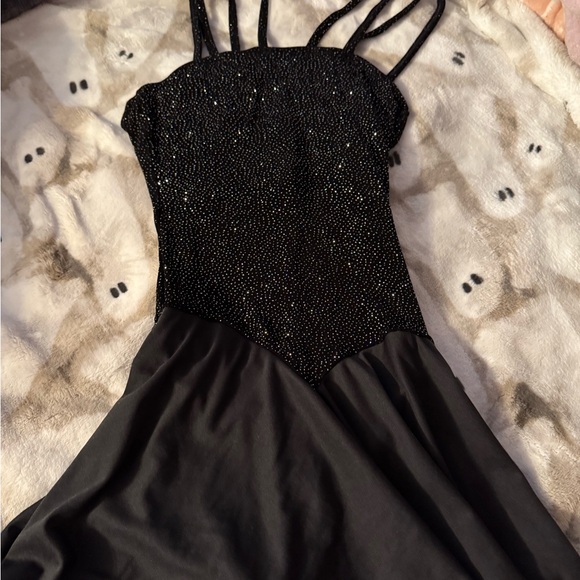 balera Dresses & Skirts - Balera Black Sparkle Dancewear